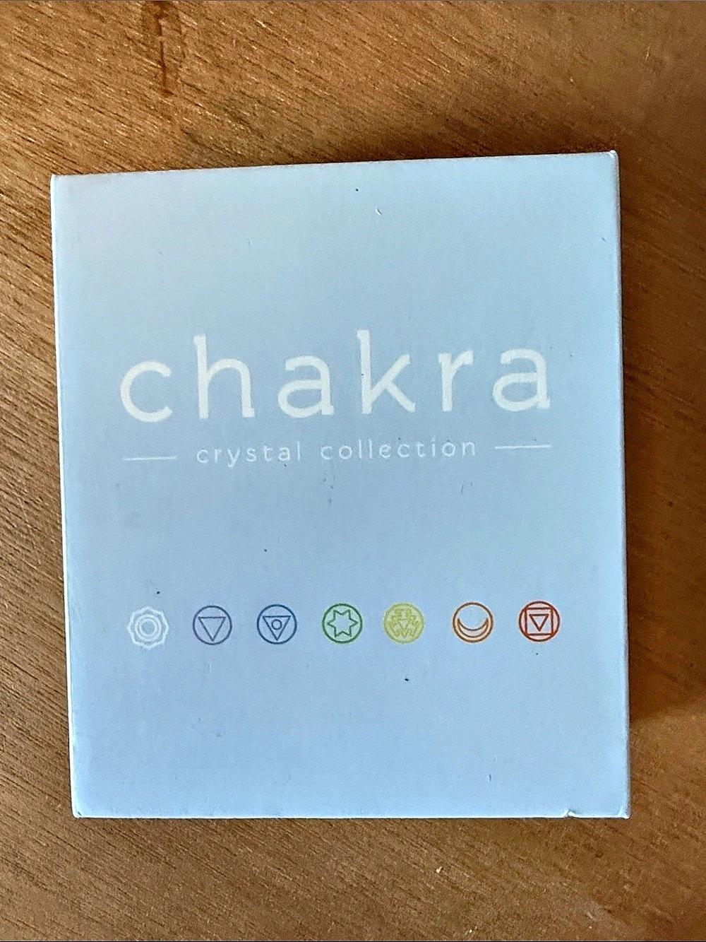 shoppe geo. Chakra Crystal Collection. Set Blue & Multicolor